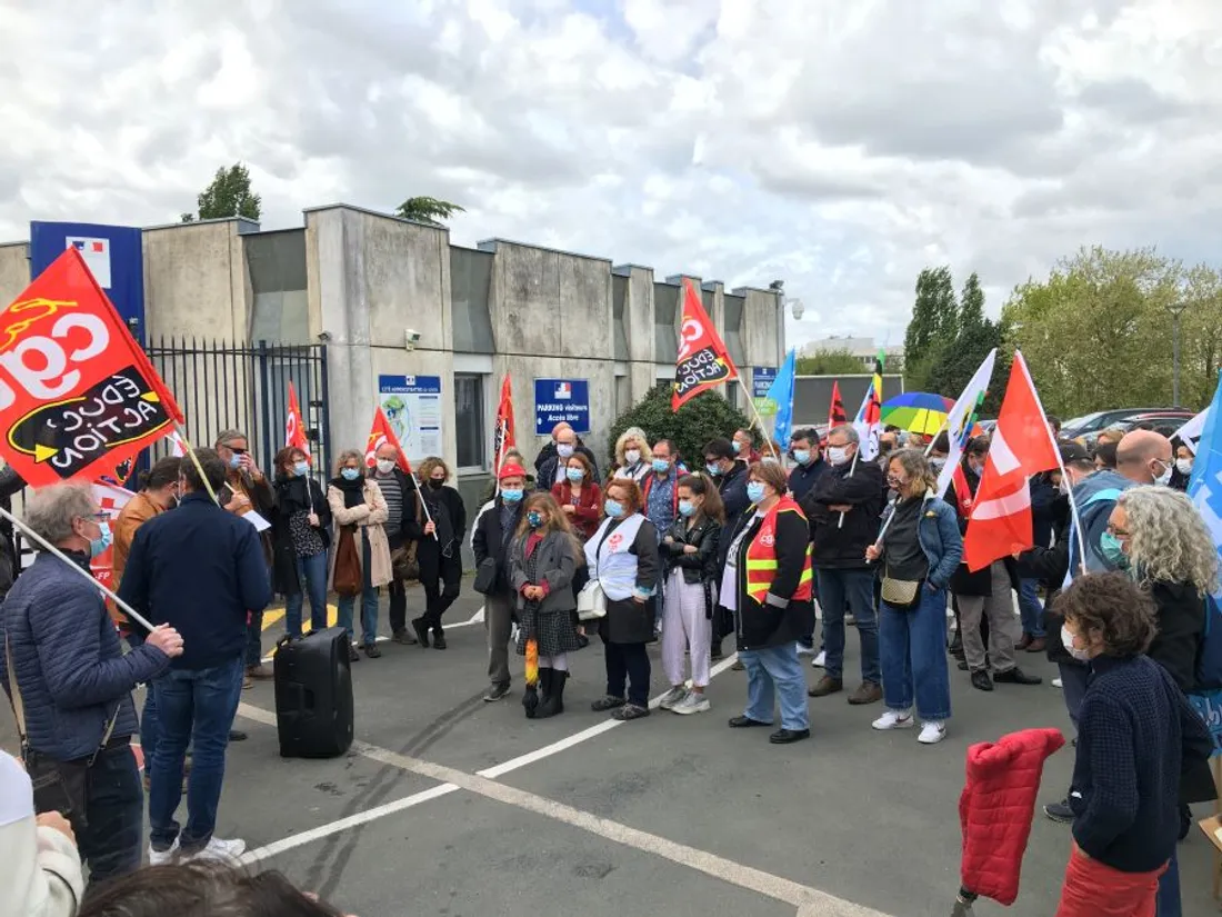 Manif Infirmières scolaires Laval